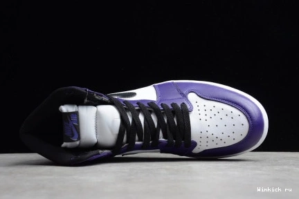 PURPLE JORDAN HIGH 1 AIR COURT 0719
